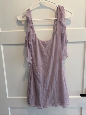 NWOT white fox boutique tank mini dress